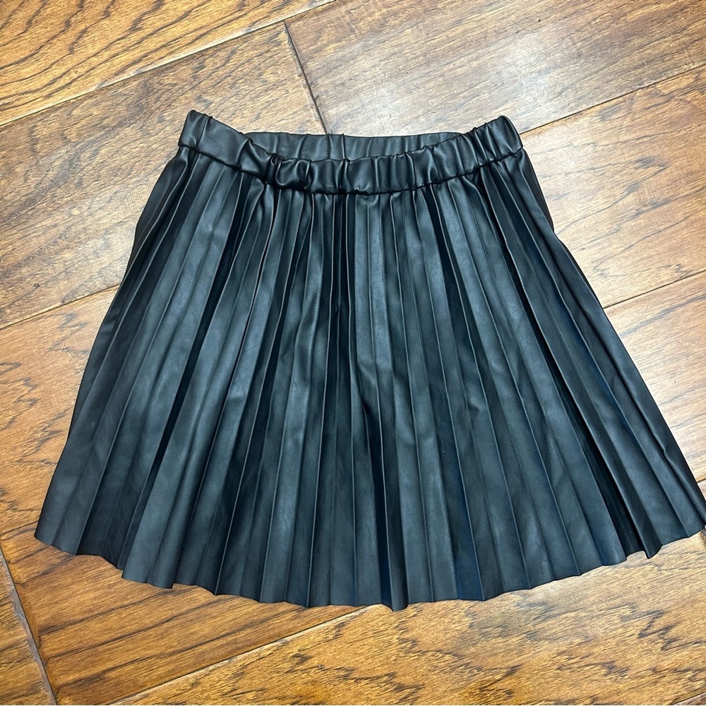 Crewcuts‎ Girls' pleated pleather skirt